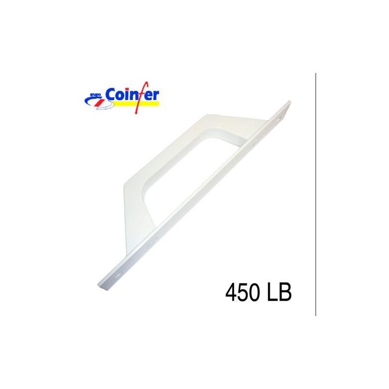 ASA ALUMINIO PARA CORREDERA BLANCO 450