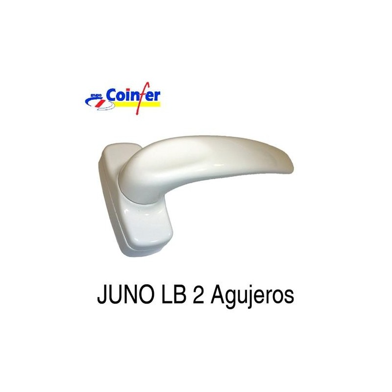 JUEGO MANILLAS JUNO 2 AGUJEROS BLANCO 3280/2B