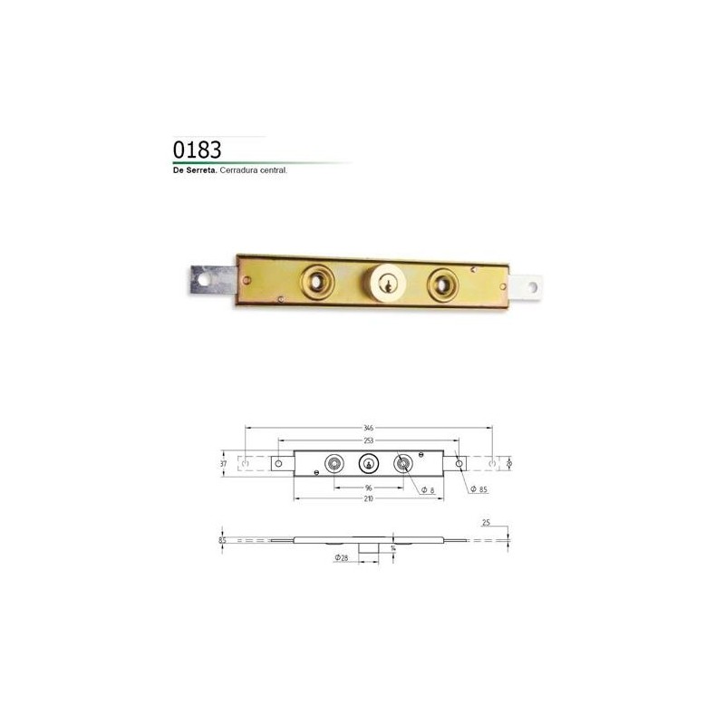 CERRADURA PARA PERSIANA 183