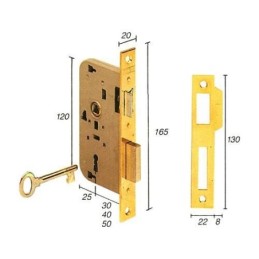 CERRADURA EMBUTIR 2002/50...