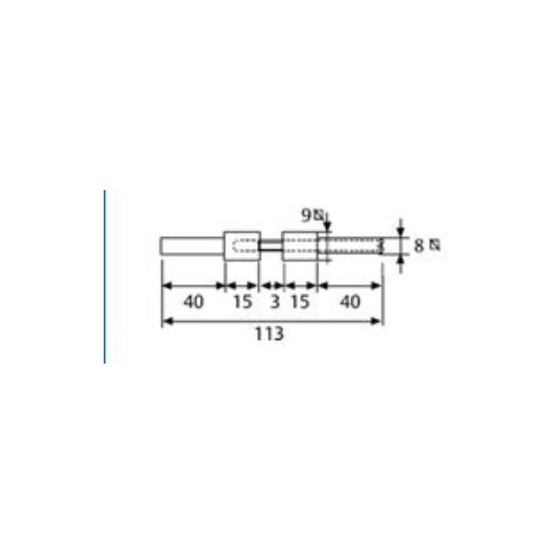 CUADRADILLO DOBLE ROSCADO TESA 8-9/9-8 CDCF60MAK