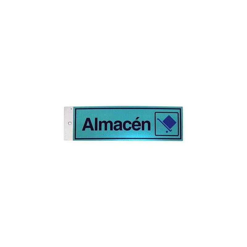 PICTOGRAMA LATONADO 180X60 ALMACEN