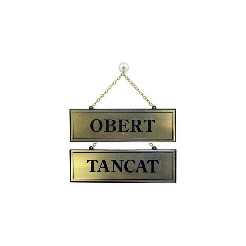 PLACA TANCAT-OBERT 113