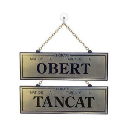 PLACA TANCAT-OBERT CON...