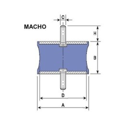 DINAFLEX DIABOLO MACHO R00N...