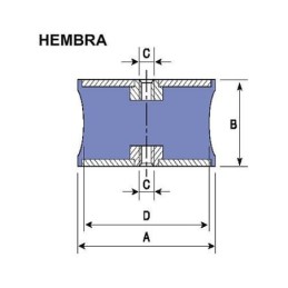 DINAFLEX DIABOLO HEMBRA R3 M-8