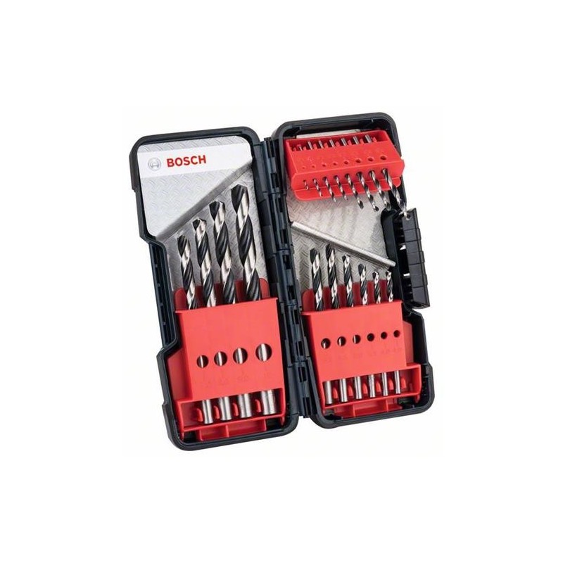 SET BROCAS 18 PZAS. HSS POINTTEQ TOUGHBOX SET