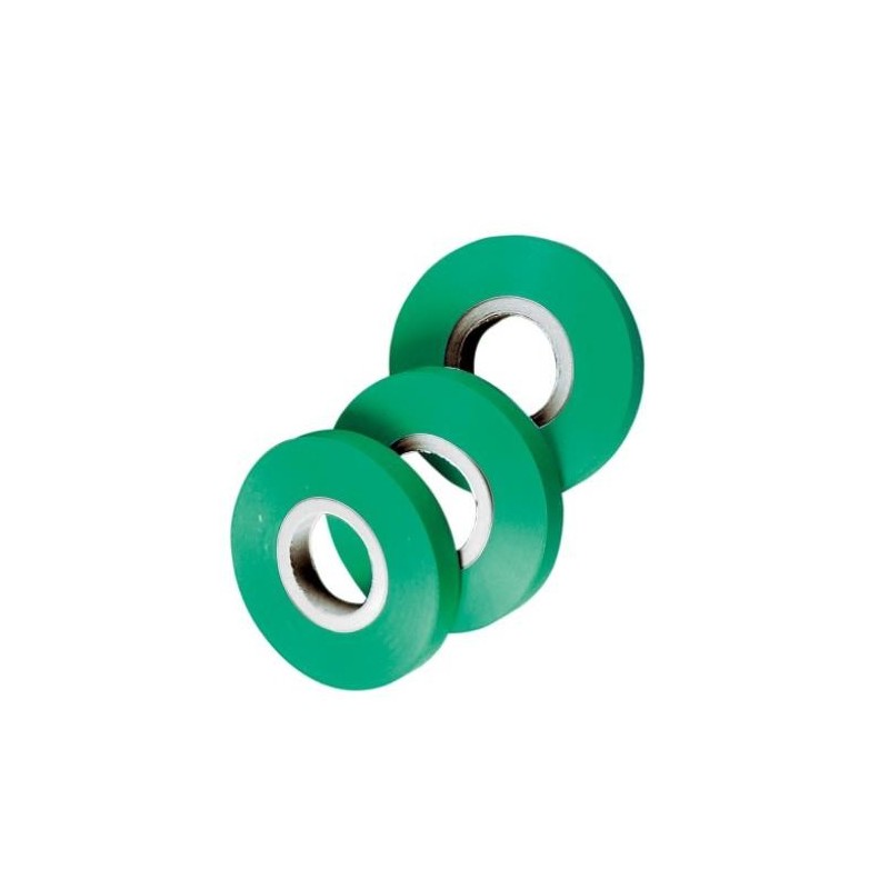 ROLLO CINTA PVC VERDE (CAJA 10 ROLLOS) 3786