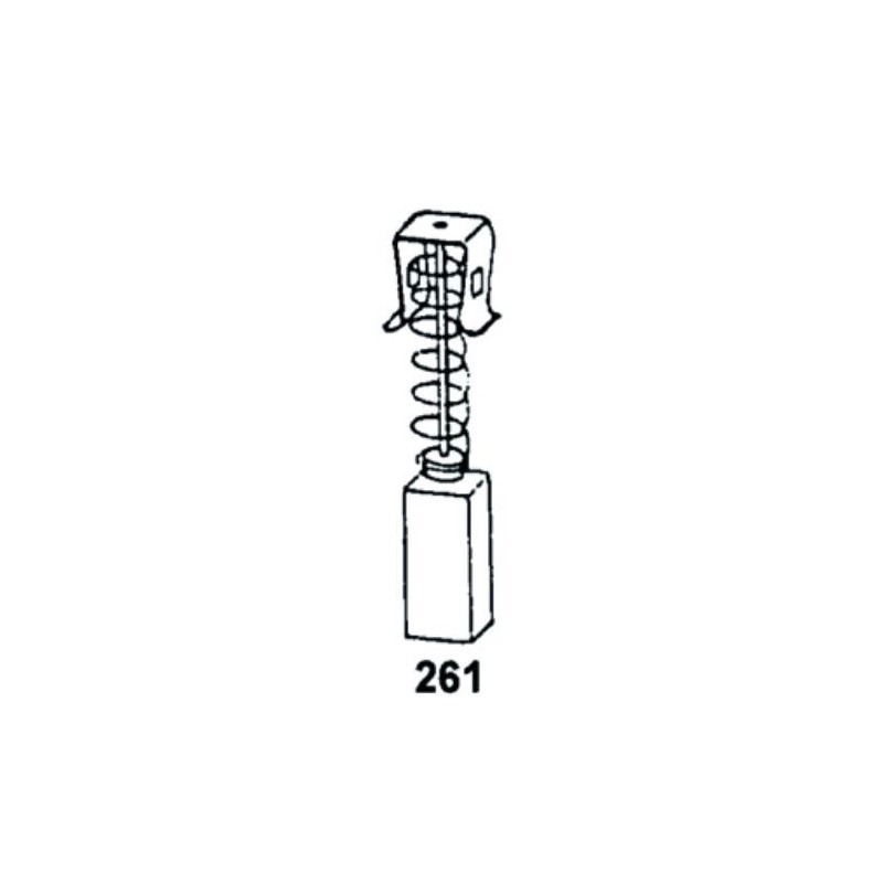 JUEGO ESCOBILLAS PVC MAKITA CB-419 0861J