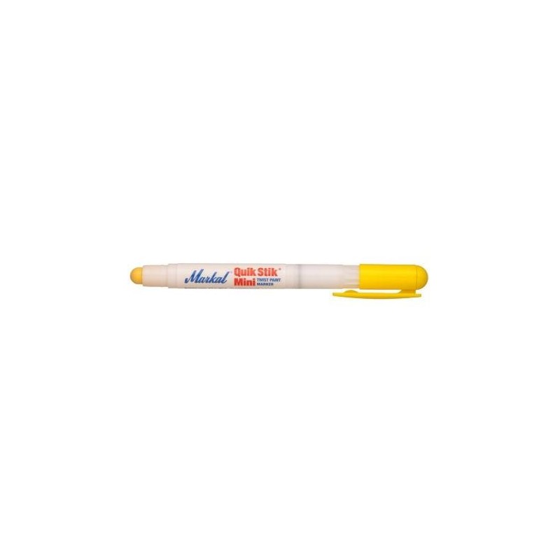 MARCADOR QUIK STIK MINI AMARILLO 61127