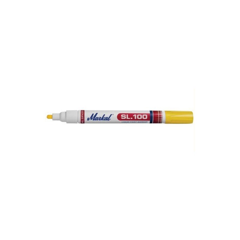 ROTULADOR DE PINTURA SL 100 AMARILLO 3MM.