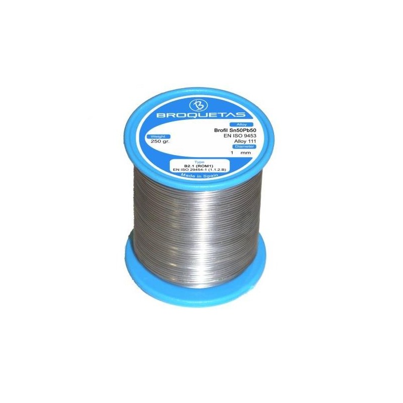 HILO SOLDAR BROFIL 50SN/50PB Ø1MM.250GR.C/FLUX