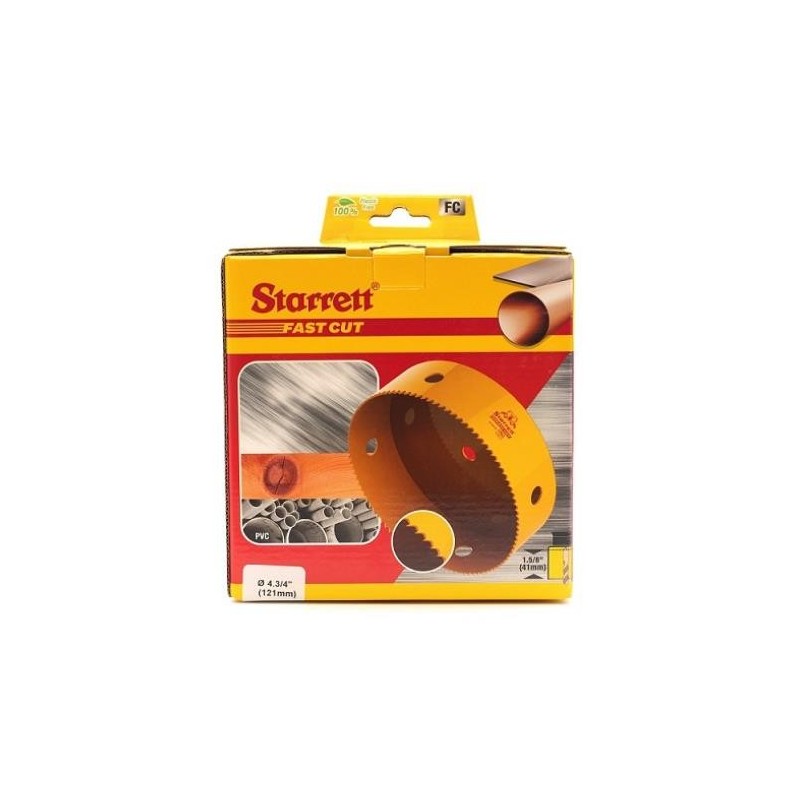 CORONA PERFORAR BIMETAL FAST CUT 121MM.DIAM.