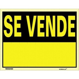 CARTEL PVC 40X30 SE VENDE