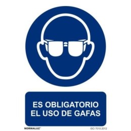 SEÑAL USO OBLIGATORIO GAFAS