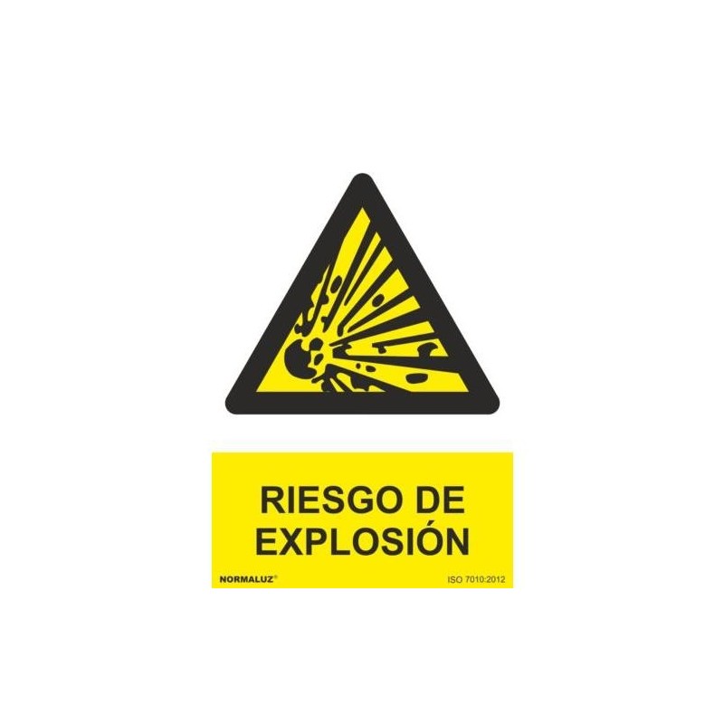 SEÑAL RIESGO EXPLOSION