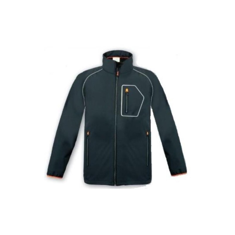 CHAQUETA SOFTSHELL ELITE BICOLOR L4000 - TALLA S