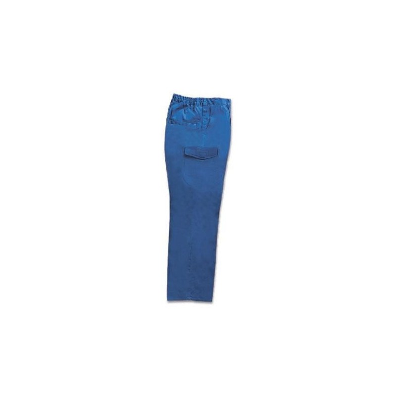 PANTALON MULTIBOLSILLOS TERGAL AZULINA 38