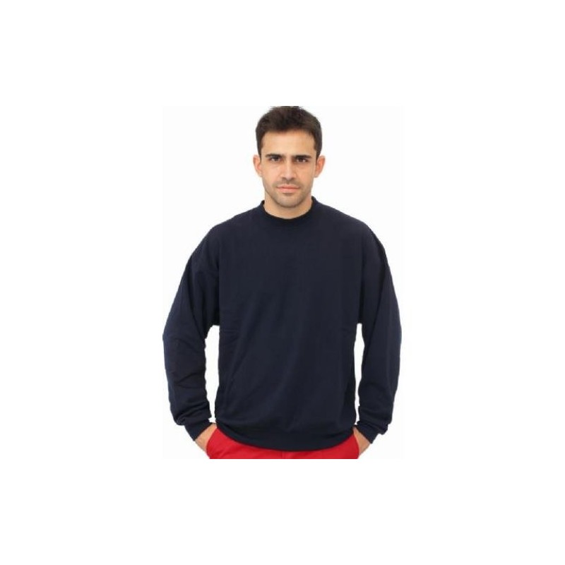 SUDADERA CUELLO REDONDO MARINO SUD800AM-S