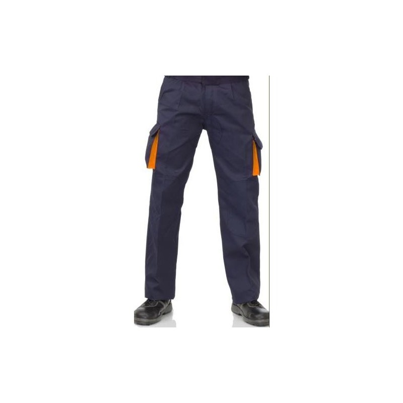 PANTALON ALGODON CARGO MARINO 38 PRGA36AM