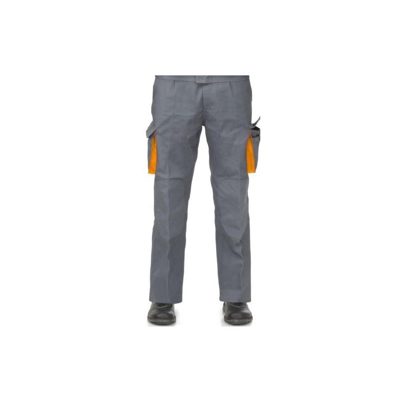 PANTALON ALGODON CARGO GRIS 38 PRGA36GR