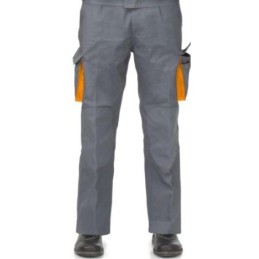 PANTALON ALGODON CARGO GRIS...