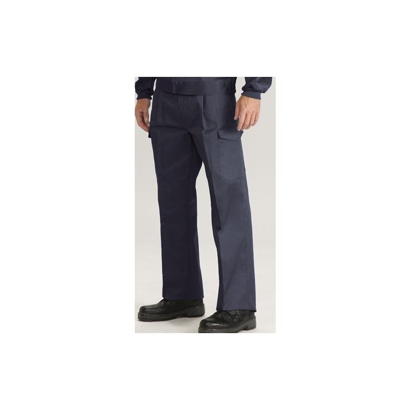 PANTALON MULTIBOLSILLOS IGNIFUGO MARINO IA22-38