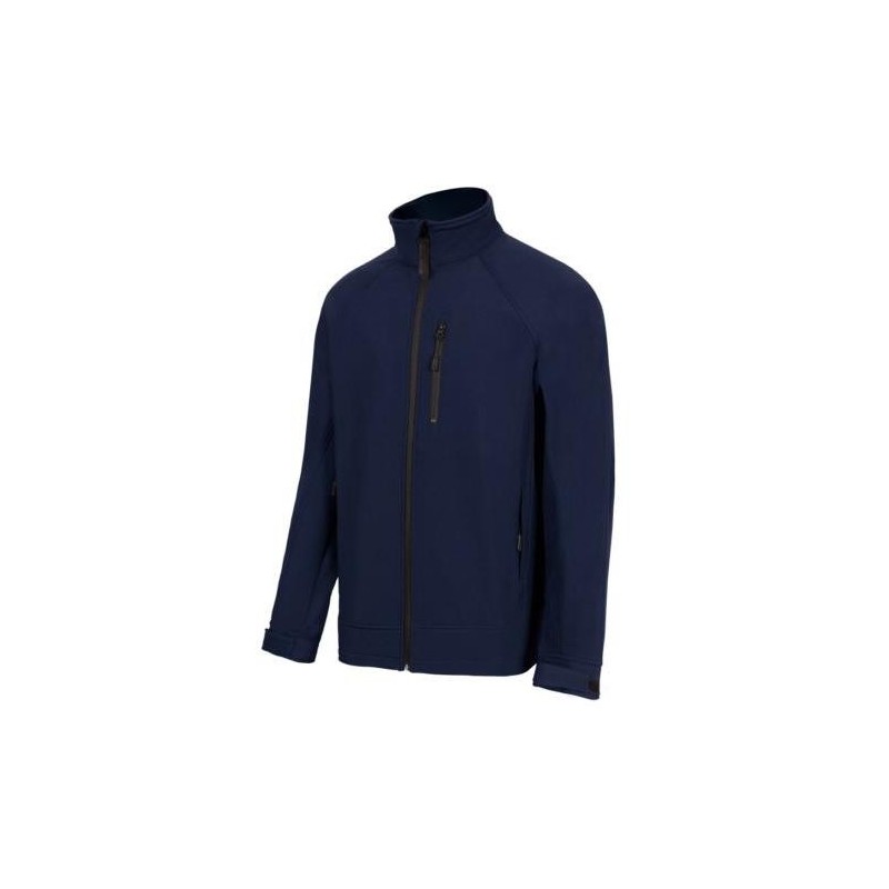 CHAQUETA SOFT SHELL AZUL NAVY P206005 61 T- M