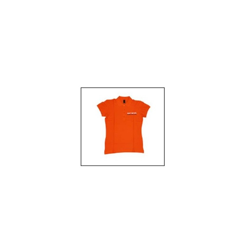 POLO CHICA MANGA CORTA OPTIMUS NARANJA T XL