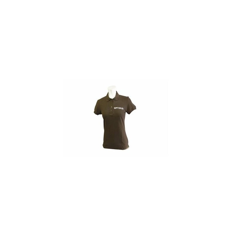 POLO CHICA M/CORTA OPTIMUS MARRON (ALMACEN) M