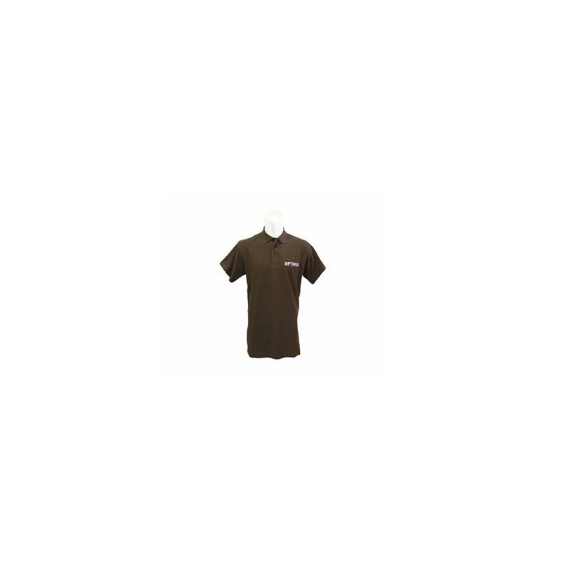 POLO CHICO M/CORTA OPTIMUS MARRON (ALMACEN) M