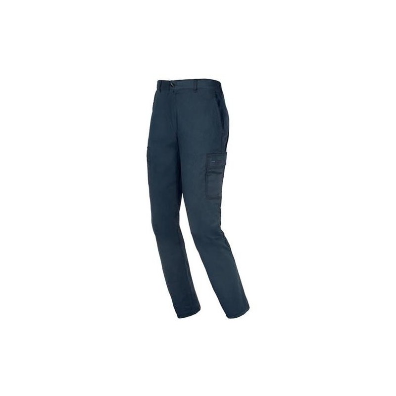 PANTALON EASY STRETCH LADY AZUL T-S 8038L