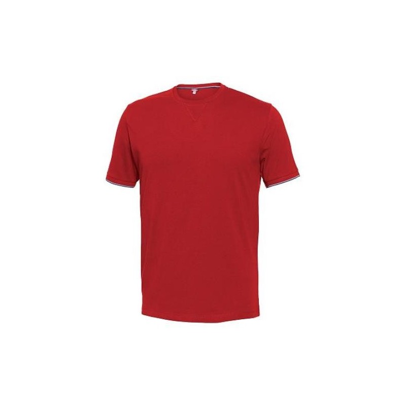 CAMISETA RAPALLO 100% COTONE ROJO 8182 T-S