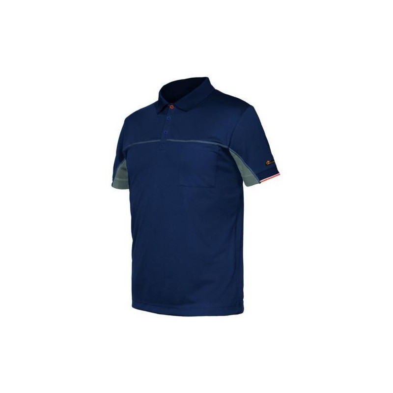 POLO ISSA EXTREME MANGA CORTA AZUL T-S