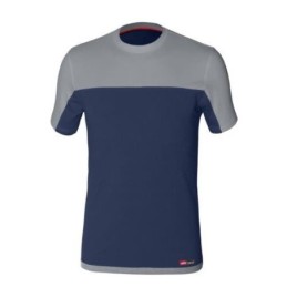 CAMISETA STRETCH AZUL/GRIS...