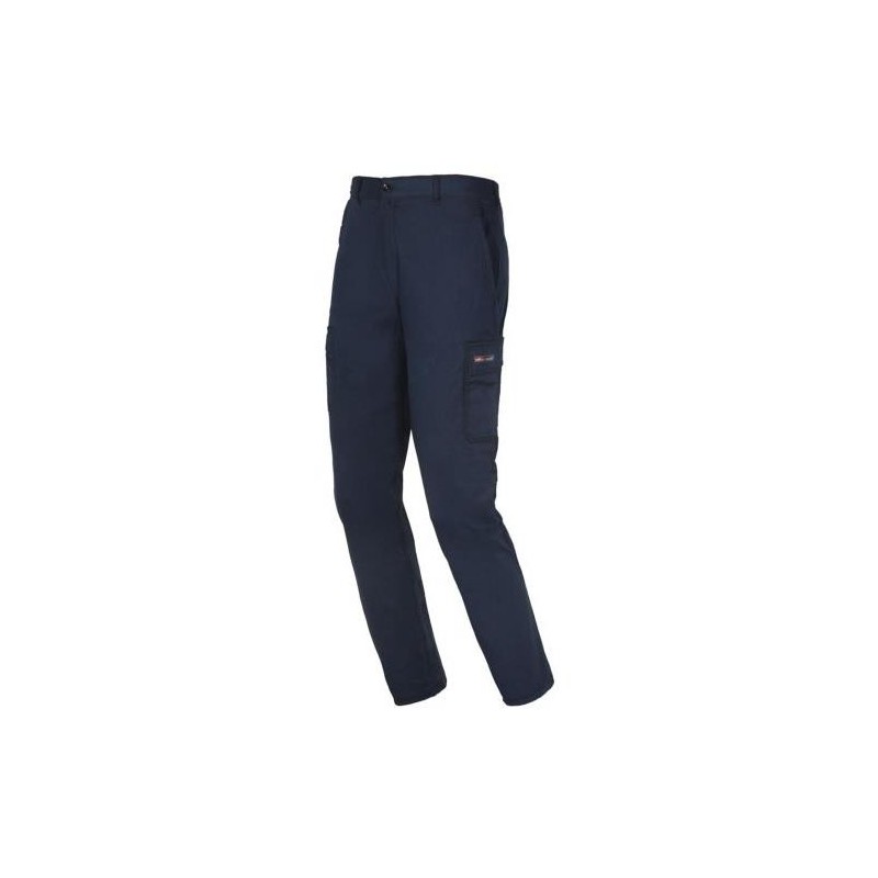 PANTALON ALG.EASY STRETCH AZUL 8038-M