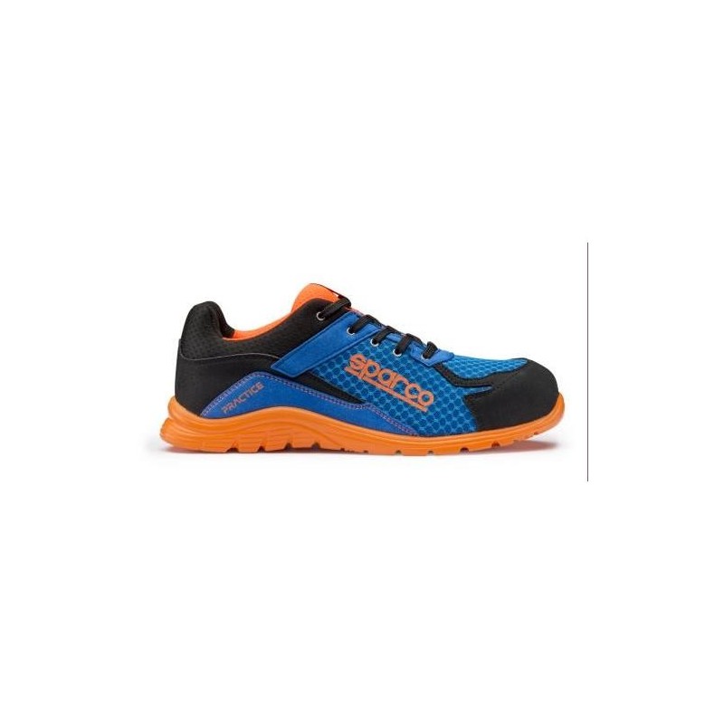 ZAPATILLA PRACTICE AZAF AZUL / NARANJA S1P T- 38