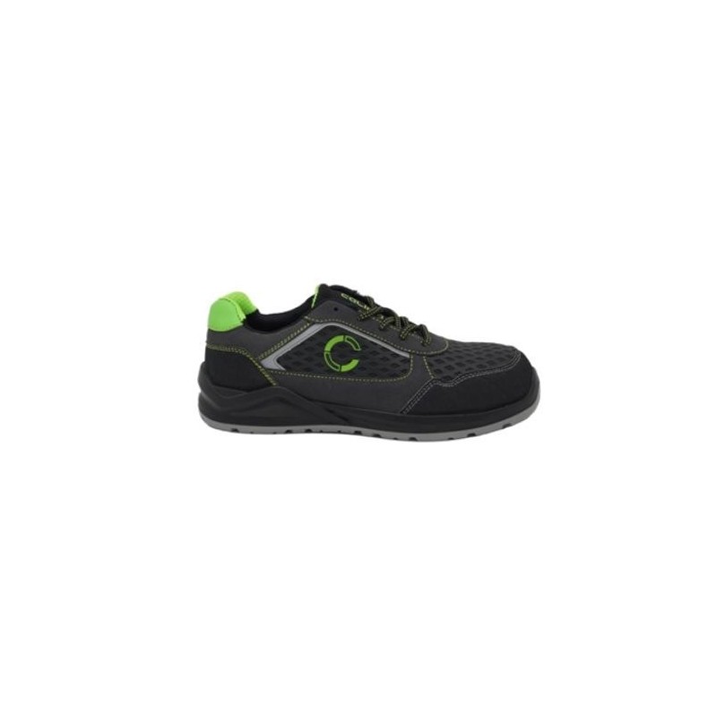 ZAPATO DEPORTIVO S1P CI SRC BALI GRI/VDE.9240 T-36