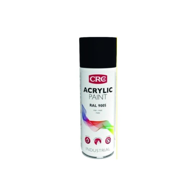 PINTURA SPRAY ACRILICA 9005 NEGRO MATE 400ML