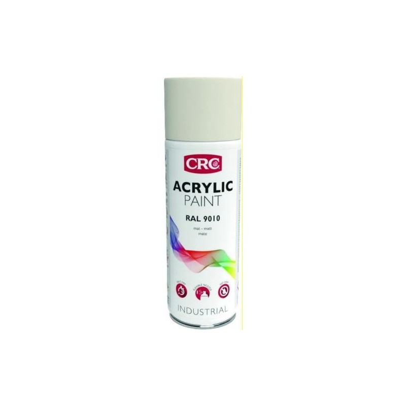 PINTURA SPRAY ACRILICA 9010 BLANCO MATE 400ML