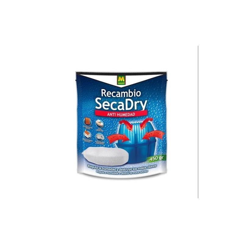 RECAMBIO SECADRY ANTIHUMEDAD 450GR 230010