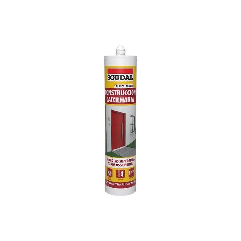 SILICONA CONSTRUCCION NEUTRA BLANCO 290ML