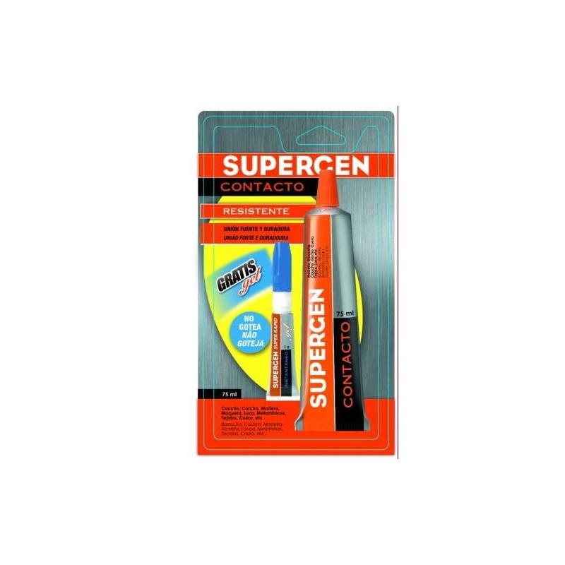 SUPERGEN RESISTENTE CONTACTO 75 ML. + CIANO GEL