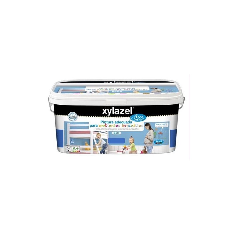 PINTURA AMBIENTE INFANTIL AZUL CIRUELA 750 ML.