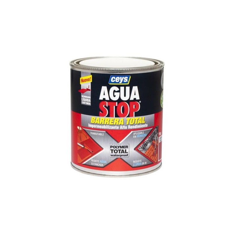 AQUASTOP BARRERA TOTAL 1 KG.ROJO 902830