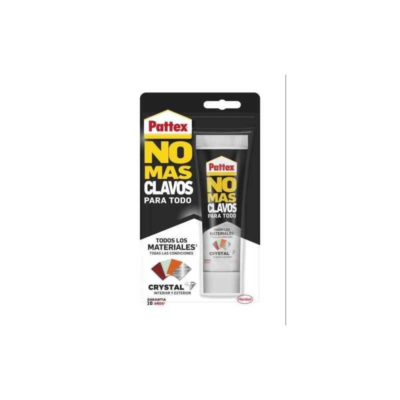 PATTEX NO MAS CLAVOS PARA TODO CRISTAL BLISTER 90G