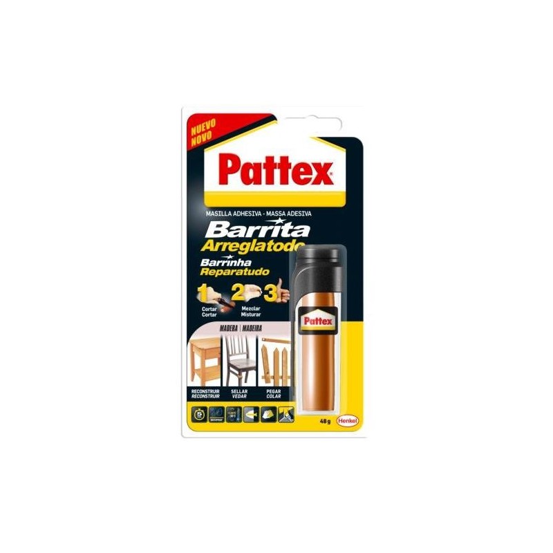 PATTEX BARRITA ARREGLATODO MADERA 48GR. 1863214