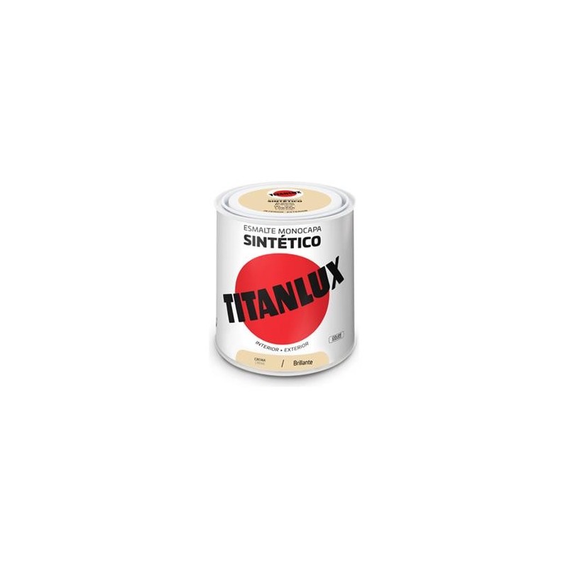 ESMALTE TITANLUX CREMA 250ML