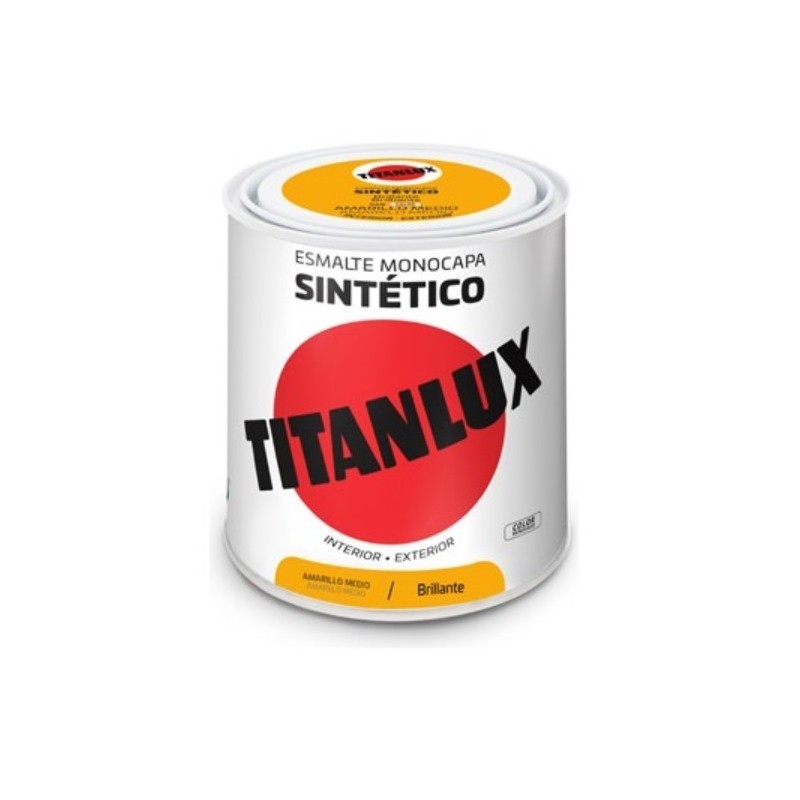 ESMALTE TITANLUX 250 ML 568 001 AMARILLO