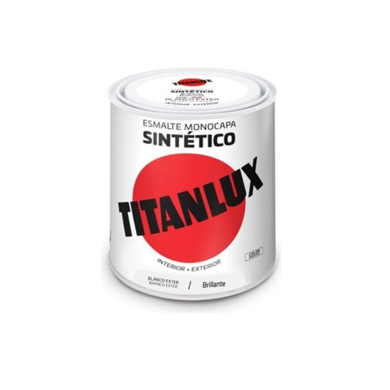 ESMALTE TITANLUX 250ML 566E BLANCO